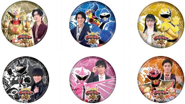 キングオージャーVSドンブラザーズ　桃井タロウ　缶バッジ 王様戦隊キングオージャー vs ドンブラザーズ 缶バッジ